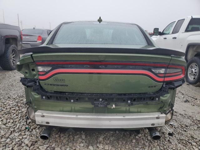 2C3CDXHG1MH562541 - 2021 DODGE CHARGER GT GREEN photo 6