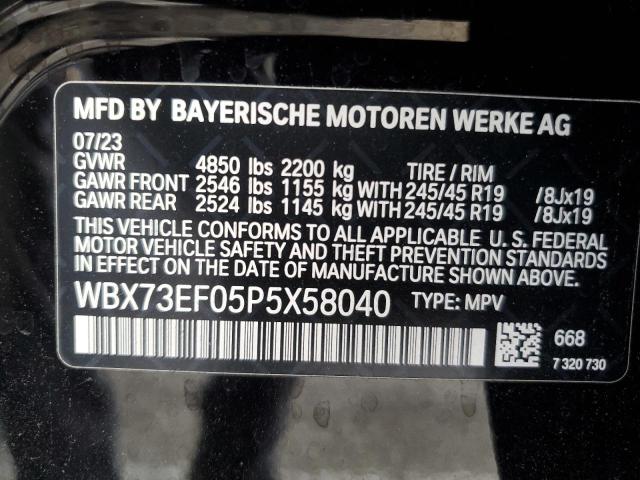 WBX73EF05P5X58040 - 2023 BMW X1 XDRIVE28I BLACK photo 14