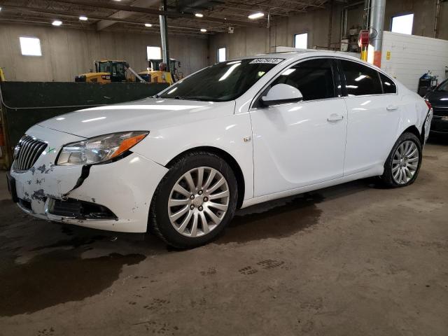 W04GS5EC7B1043914 - 2011 BUICK REGAL CXL WHITE photo 1