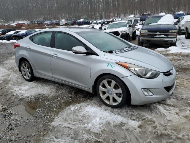 5NPDH4AE1DH308296 - 2013 HYUNDAI ELANTRA GLS SILVER photo 4