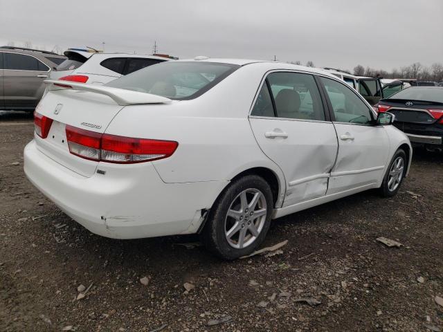 1HGCM66544A053244 - 2004 HONDA ACCORD EX WHITE photo 3