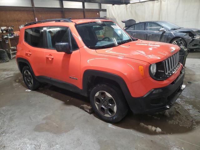 ZACCJBABXHPF90526 - 2017 JEEP RENEGADE SPORT ORANGE photo 4