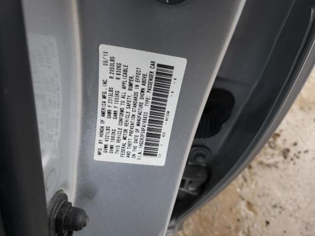 1HGCR2F58FA189633 - 2015 HONDA ACCORD SPORT SILVER photo 12