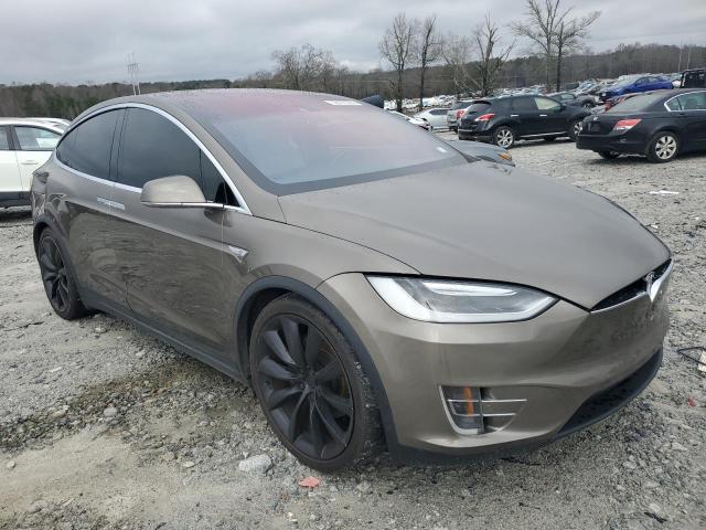 5YJXCBE26GF004769 - 2016 TESLA MODEL X BROWN photo 4