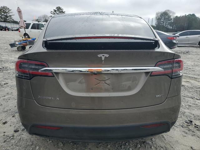 5YJXCBE26GF004769 - 2016 TESLA MODEL X BROWN photo 6