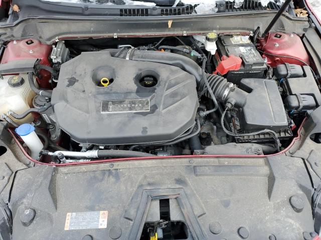 3LN6L5F97LR617416 - 2020 LINCOLN MKZ RESERVE წითელი ფოტო 11