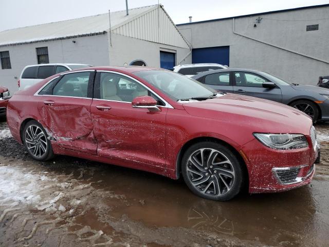 3LN6L5F97LR617416 - 2020 LINCOLN MKZ RESERVE RED photo 4