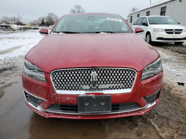 3LN6L5F97LR617416 - 2020 LINCOLN MKZ RESERVE RED photo 5