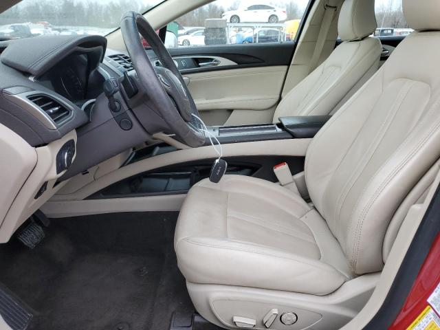 3LN6L5F97LR617416 - 2020 LINCOLN MKZ RESERVE წითელი ფოტო 7