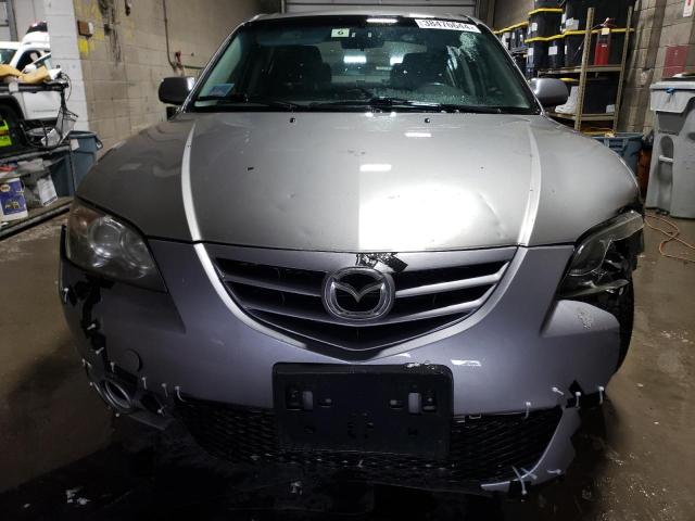 JM1BK324861452768 - 2006 MAZDA 3 S SILVER photo 5