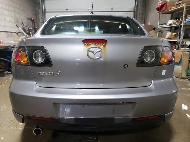 JM1BK324861452768 - 2006 MAZDA 3 S SILVER photo 6