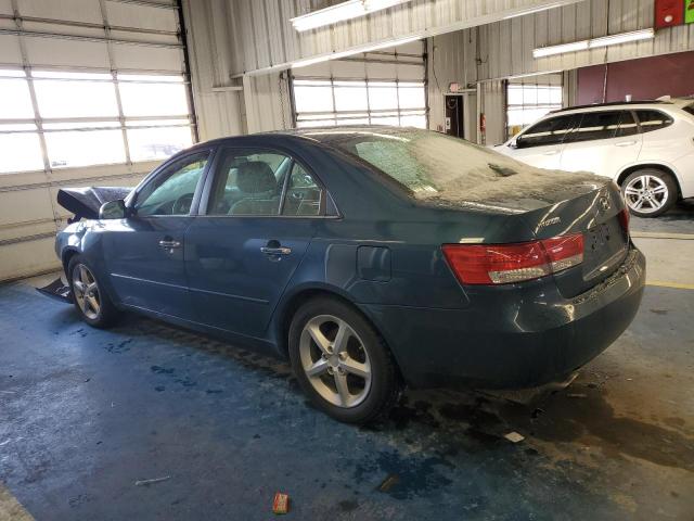 5NPEU46F46H139525 - 2006 HYUNDAI SONATA GLS BLUE photo 2