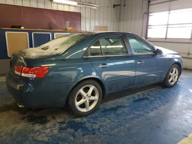 5NPEU46F46H139525 - 2006 HYUNDAI SONATA GLS BLUE photo 3