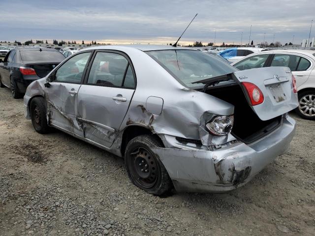 1NXBR32EX6Z698123 - 2006 TOYOTA COROLLA CE SILVER photo 2