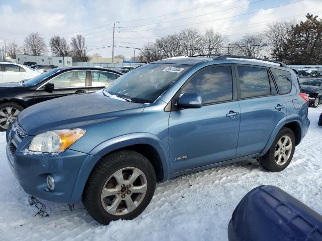 2T3DK4DV0CW081462 - 2012 TOYOTA RAV4 LIMITED BLUE photo 1