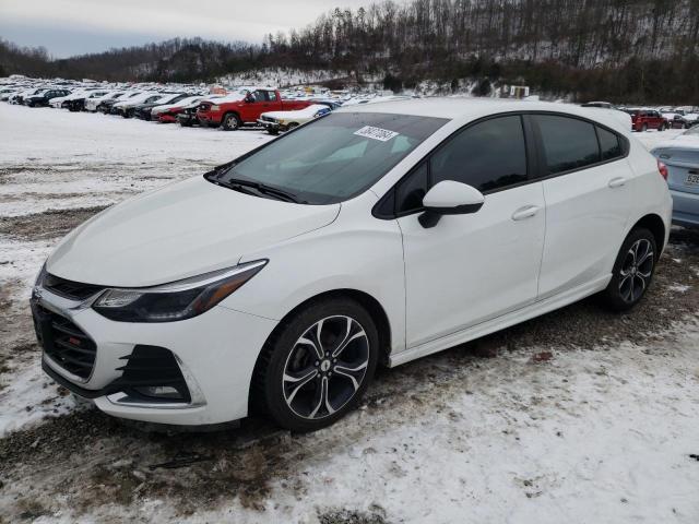 3G1BE6SMXKS570976 - 2019 CHEVROLET CRUZE LT WHITE photo 1