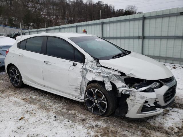 3G1BE6SMXKS570976 - 2019 CHEVROLET CRUZE LT WHITE photo 4