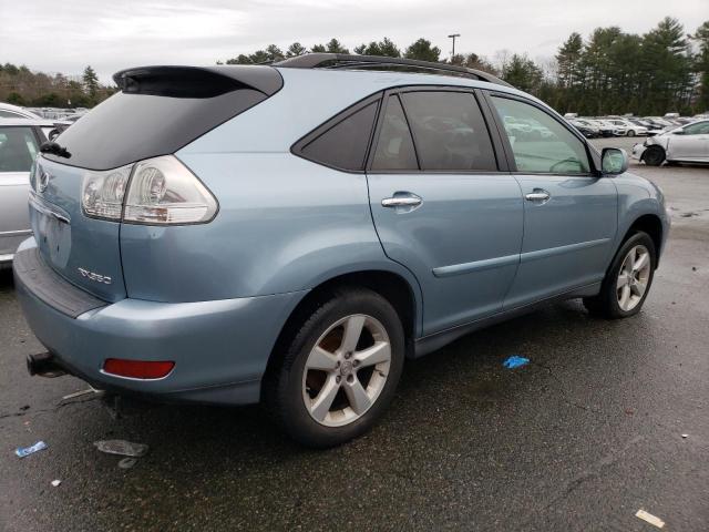 2T2HK31U78C068714 - 2008 LEXUS RX 350 BLUE photo 3