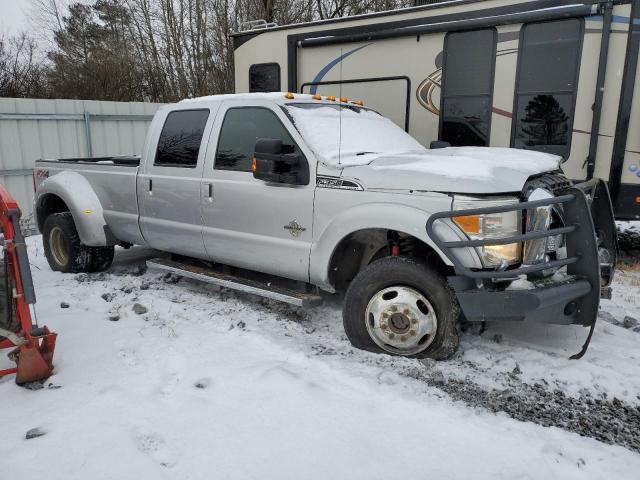 1FT8W3DT9CEC61027 - 2012 FORD F350 SUPER DUTY GRAY photo 4