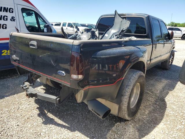 1FTWW32P76EB01343 - 2006 FORD F350 SUPER DUTY BLACK photo 3