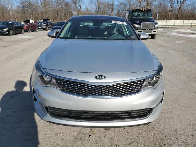 5XXGU4L38GG079586 - 2016 KIA OPTIMA EX SILVER photo 5