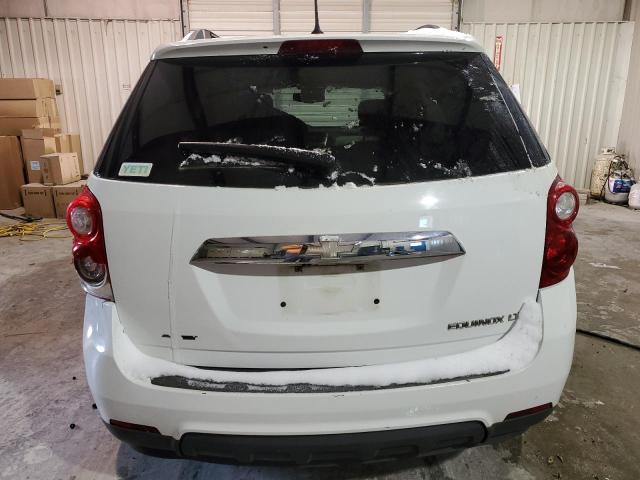 2GNALDEK4D1150207 - 2013 CHEVROLET EQUINOX LT WHITE photo 6