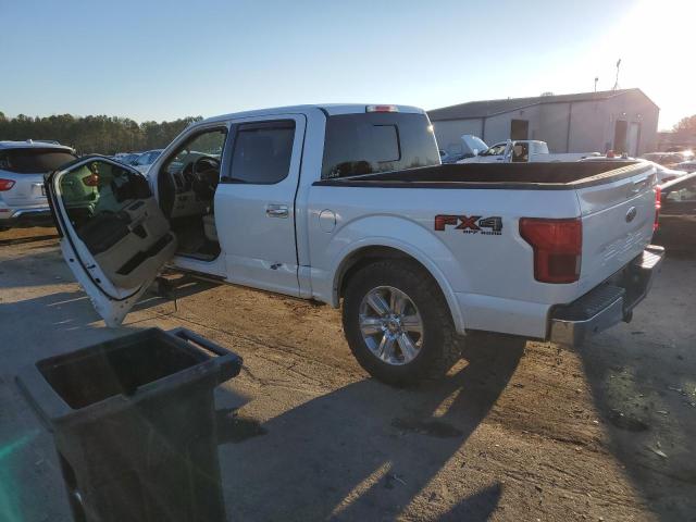 1FTEW1EG7JFE47083 - 2018 FORD F150 SUPERCREW WHITE photo 2