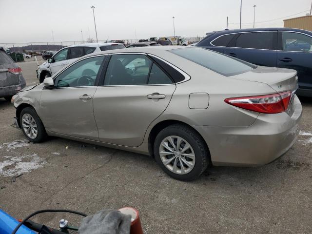 4T4BF1FK7GR547406 - 2016 TOYOTA CAMRY LE BEIGE photo 2