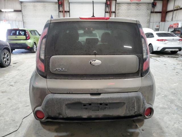 KNDJN2A29E7018951 - 2014 KIA SOUL GRAY photo 6