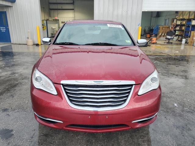 1C3BC2FG5BN594336 - 2011 CHRYSLER 200 LIMITED RED photo 5