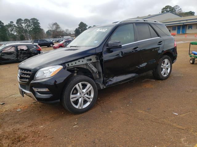 4JGDA5HB6CA034066 - 2012 MERCEDES-BENZ ML 350 4MATIC BLACK photo 1