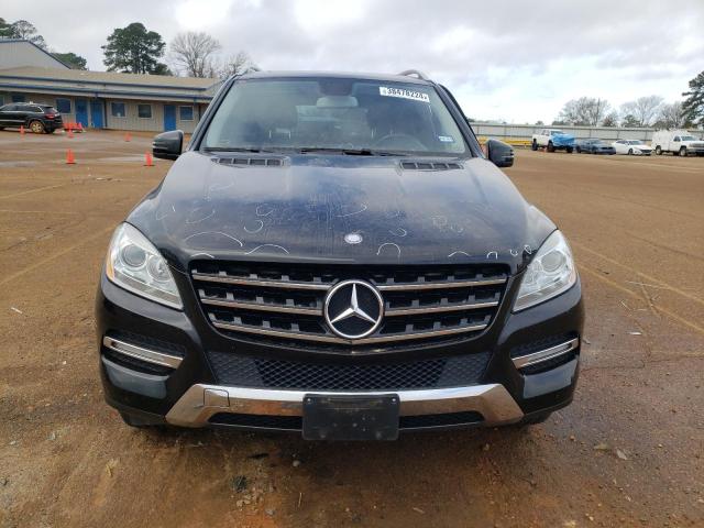 4JGDA5HB6CA034066 - 2012 MERCEDES-BENZ ML 350 4MATIC BLACK photo 5