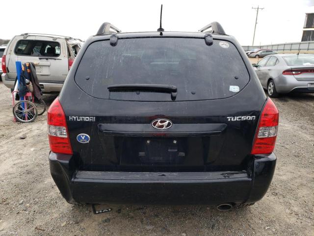 KM8JM12B79U971415 - 2009 HYUNDAI TUCSON GLS BLACK photo 6