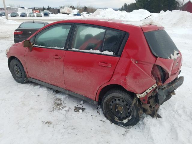 3N1BC1CP6CL375674 - 2012 NISSAN VERSA S RED photo 2