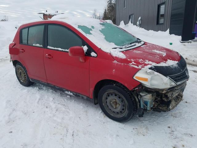 3N1BC1CP6CL375674 - 2012 NISSAN VERSA S RED photo 4