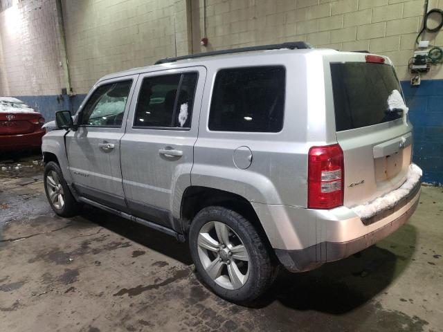 1C4NJRFB6ED501328 - 2014 JEEP PATRIOT LATITUDE SILVER photo 2