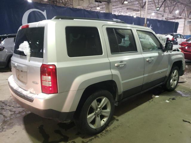 1C4NJRFB6ED501328 - 2014 JEEP PATRIOT LATITUDE SILVER photo 3