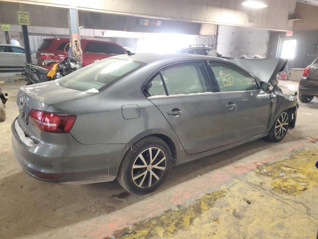 3VWDB7AJ5HM415476 - 2017 VOLKSWAGEN JETTA SE GRAY photo 3