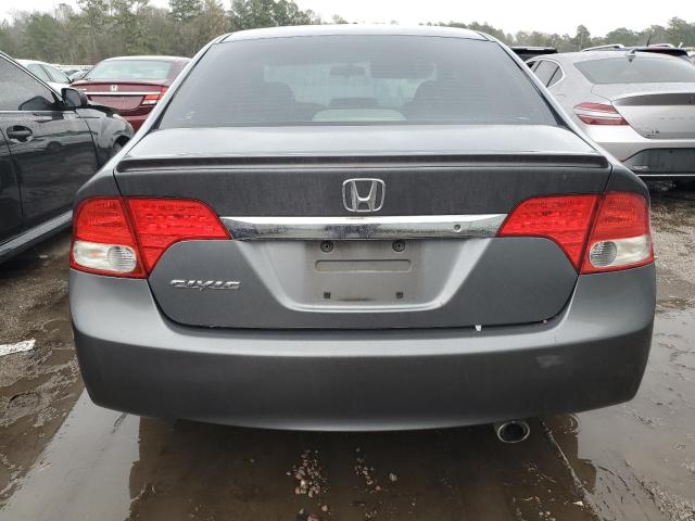 19XFA1E66BE009502 - 2011 HONDA CIVIC LX-S Մոխրագույն լուսանկար 6