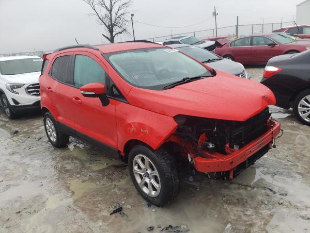 MAJ3S2GE9LC319717 - 2020 FORD ECOSPORT SE RED photo 4