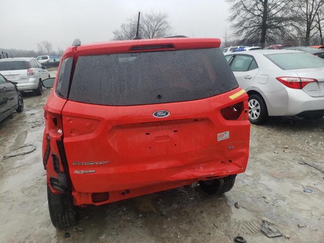 MAJ3S2GE9LC319717 - 2020 FORD ECOSPORT SE RED photo 6