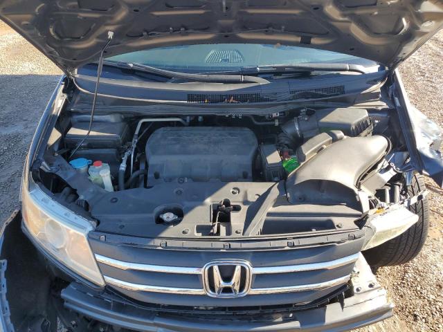 5FNRL5H62DB022156 - 2013 HONDA ODYSSEY EXL GRAY photo 12