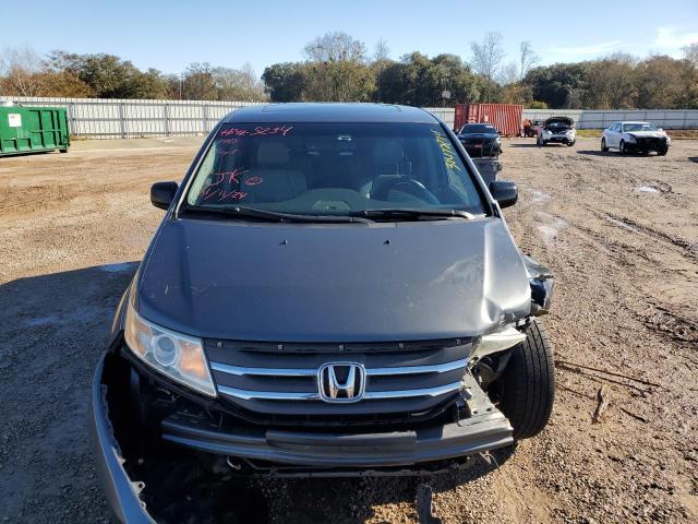 5FNRL5H62DB022156 - 2013 HONDA ODYSSEY EXL GRAY photo 5