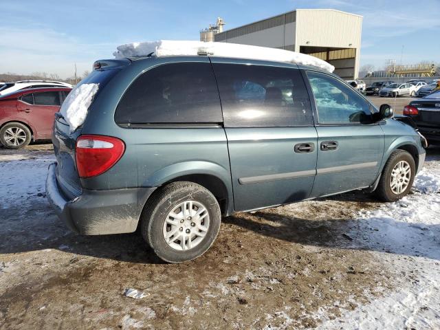 1D4GP25RX7B205761 - 2007 DODGE CARAVAN SE BLUE photo 3