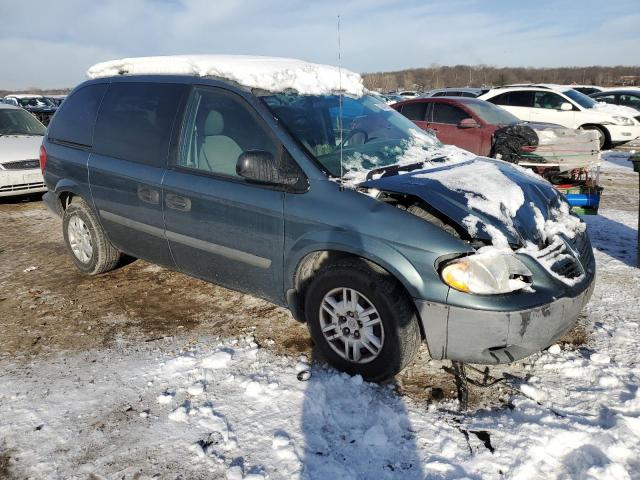 1D4GP25RX7B205761 - 2007 DODGE CARAVAN SE BLUE photo 4