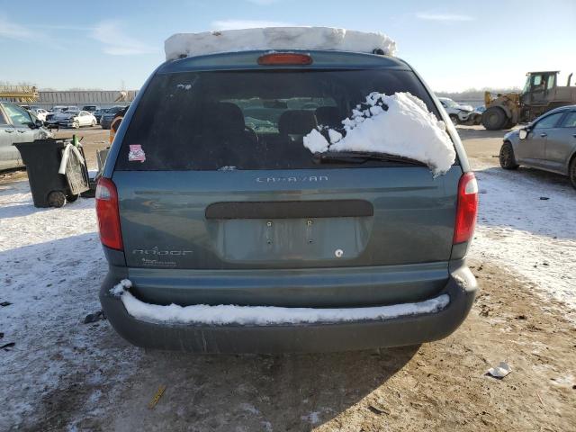 1D4GP25RX7B205761 - 2007 DODGE CARAVAN SE BLUE photo 6