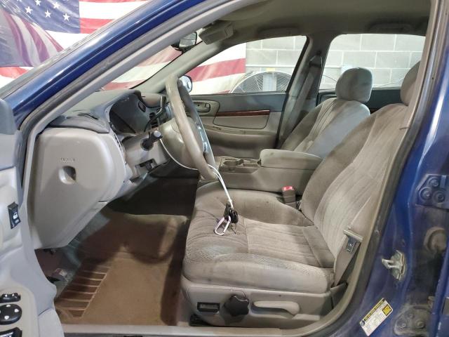 2G1WF52E859140043 - 2005 CHEVROLET IMPALA BLUE photo 7