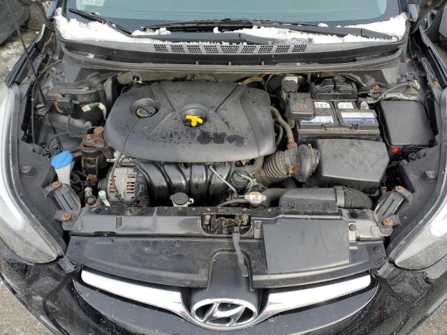 5NPDH4AE3FH595420 - 2015 HYUNDAI ELANTRA SE BLACK photo 11