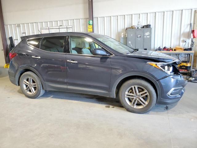 5XYZT3LB0JG526993 - 2018 HYUNDAI SANTA FE S BLUE photo 4