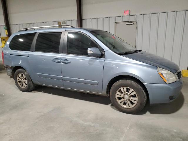 KNDMG4C72C6423628 - 2012 KIA SEDONA LX BLUE photo 4